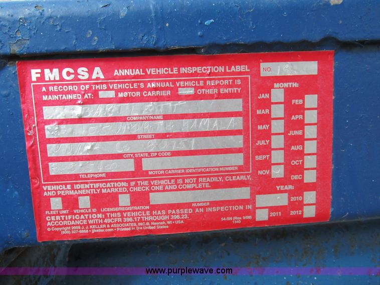 image for item BK9184 Dura-Flex anhydrous ammonia nurse tank