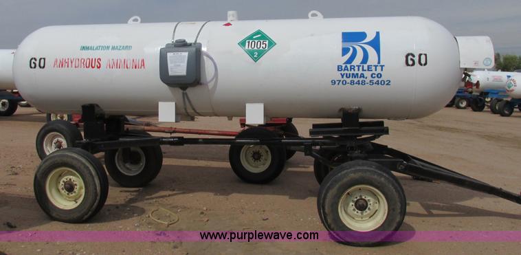 image for item BK9221 Anhydrous ammonia nurse tank