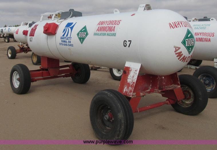 image for item BK9232 Anhydrous ammonia nurse tank