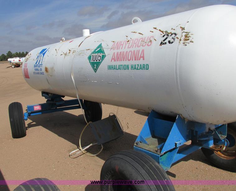image for item BK9234 Anhydrous ammonia nurse tank
