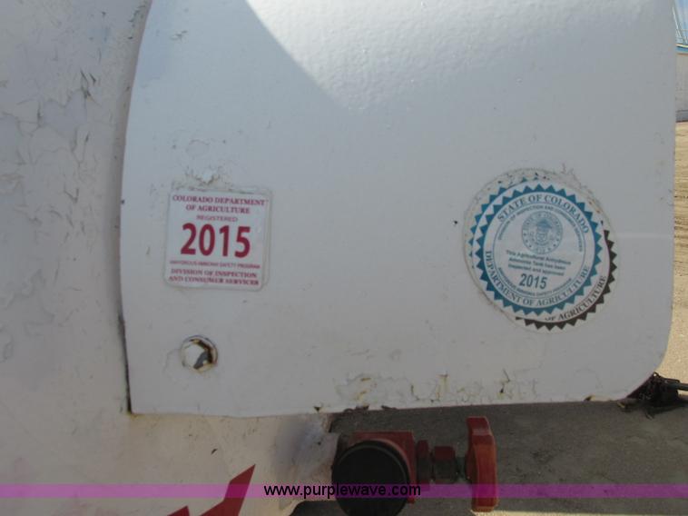 image for item BK9234 Anhydrous ammonia nurse tank