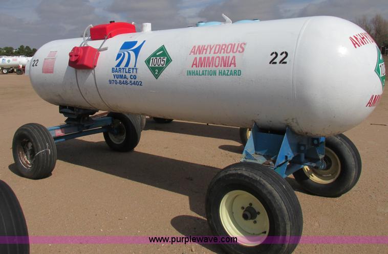 image for item BK9235 Anhydrous ammonia nurse tank