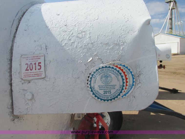 image for item BK9235 Anhydrous ammonia nurse tank