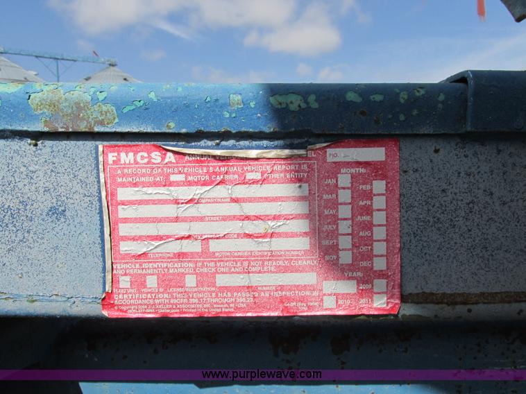 image for item BK9235 Anhydrous ammonia nurse tank