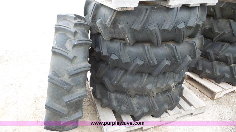 image for item BL9330 (14) T&L eight lug wheels and 11R24.5 tires