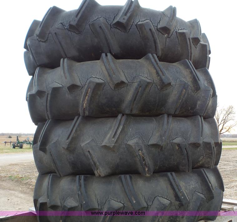 image for item BL9330 (14) T&L eight lug wheels and 11R24.5 tires