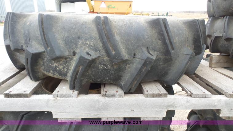 image for item BL9330 (14) T&L eight lug wheels and 11R24.5 tires