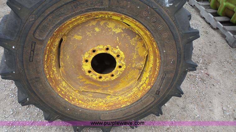 image for item BL9330 (14) T&L eight lug wheels and 11R24.5 tires