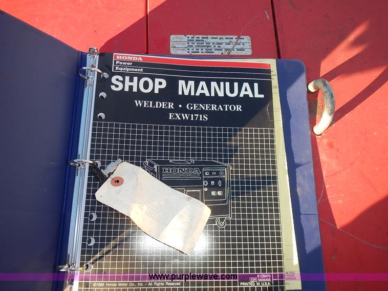 image for item BN9068 Honda EXW171S welder/generator