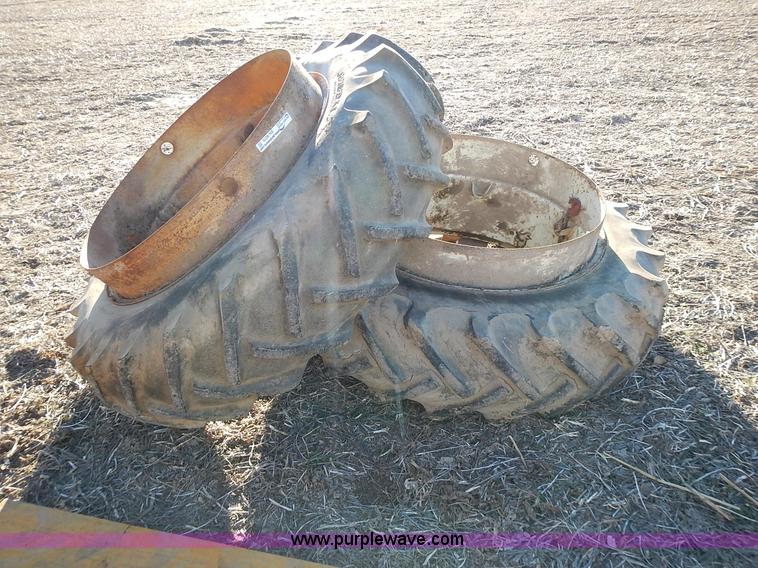 image for item BN9070 (2) General 15.5-33 tires and wheels