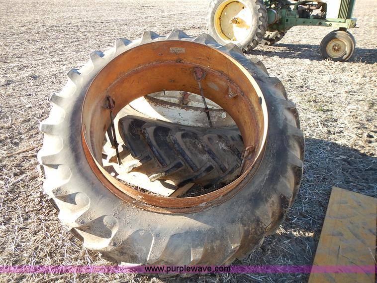 image for item BN9070 (2) General 15.5-33 tires and wheels