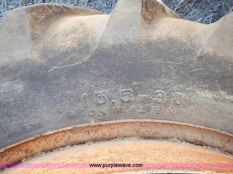 image for item BN9070 (2) General 15.5-33 tires and wheels