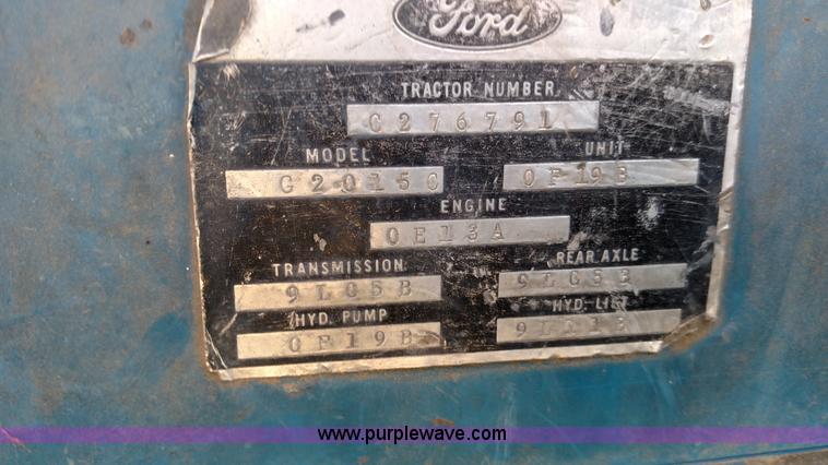 image for item BR9432 Ford 8000 tractor