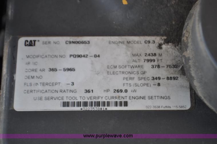 image for item G7073 2012 Lexion Claas 740 combine