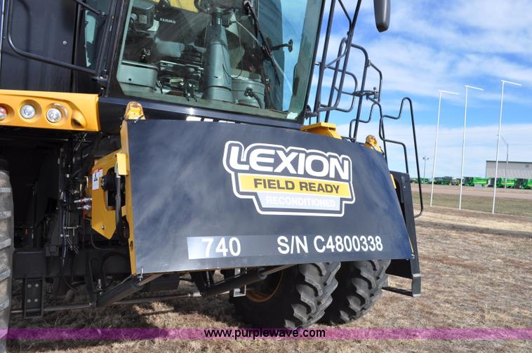 image for item G7073 2012 Lexion Claas 740 combine