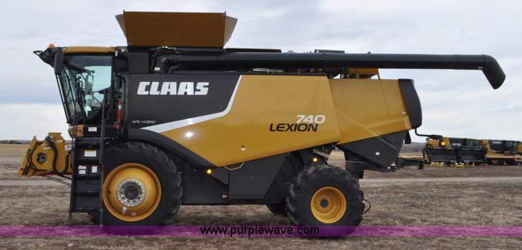 image for item G7074 2012 Lexion Claas 740 combine