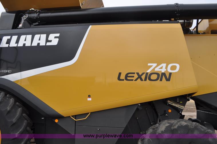 image for item G7074 2012 Lexion Claas 740 combine