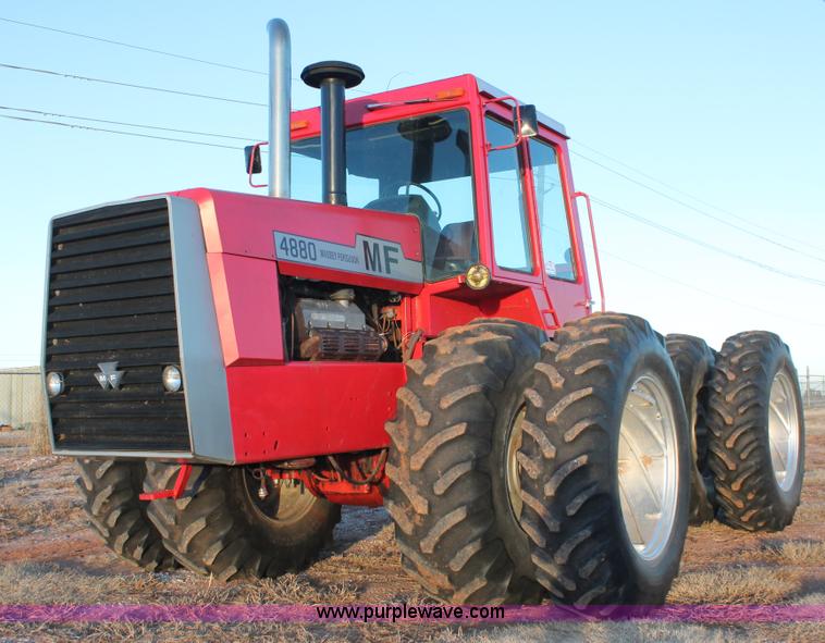 image for item H8005 1980 Massey-Ferguson 4880 4WD tractor