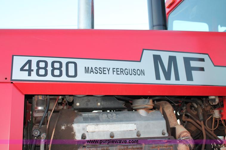 image for item H8005 1980 Massey-Ferguson 4880 4WD tractor