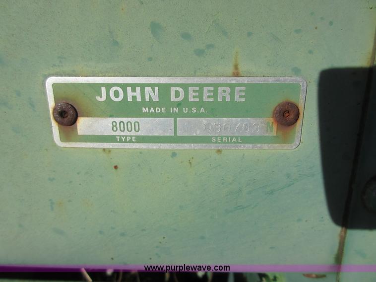 image for item I1824 John Deere 8300 grain drill
