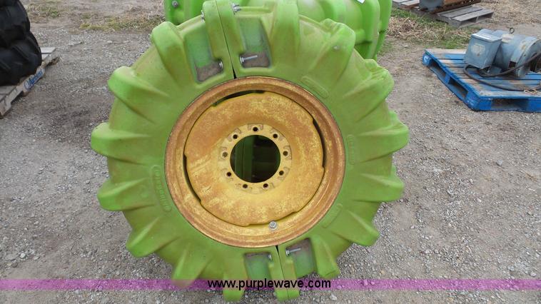image for item J4551 (8) Rhinogator 14.9x24 irrigation pivots wheels