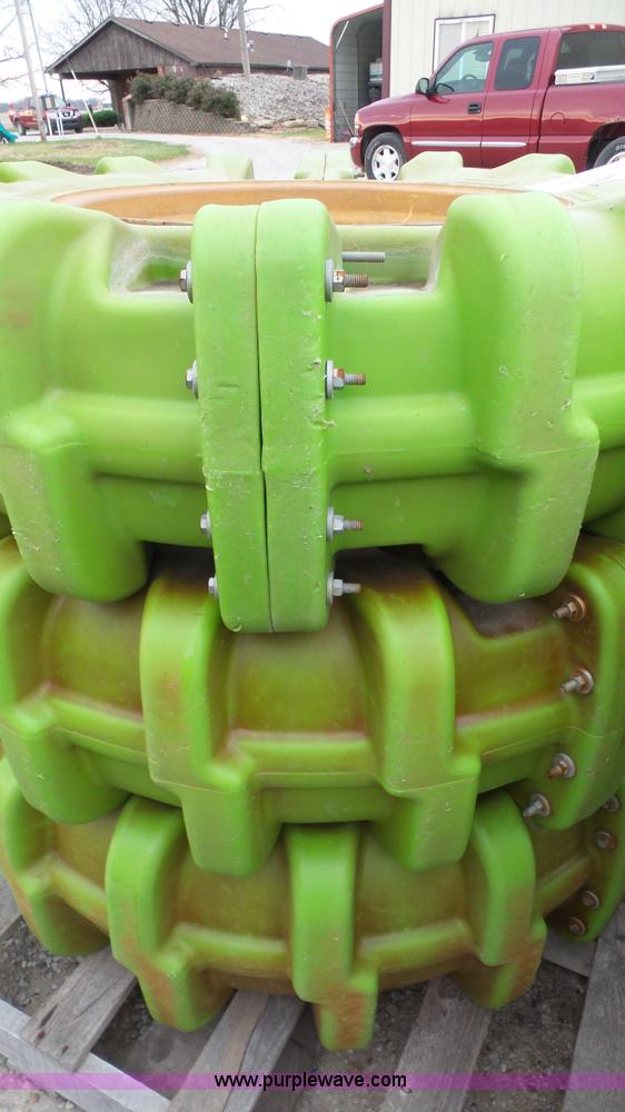 image for item J4551 (8) Rhinogator 14.9x24 irrigation pivots wheels