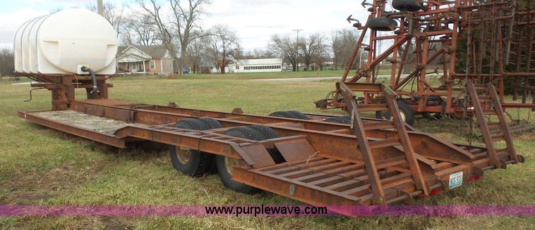 image for item J4602 1979 shop built sprayer trailer