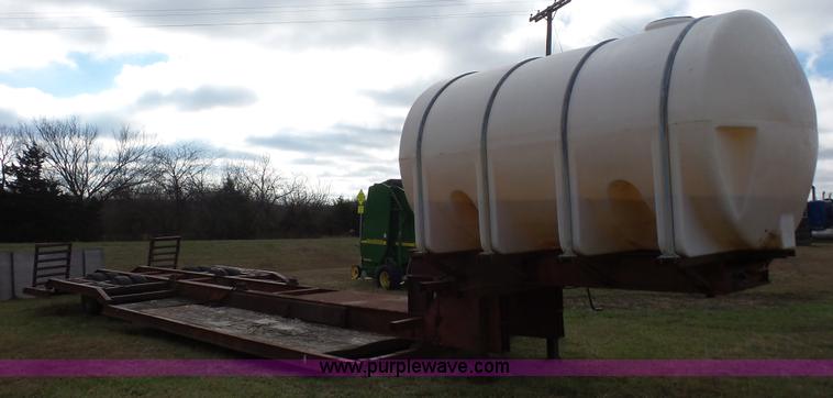 image for item J4602 1979 shop built sprayer trailer