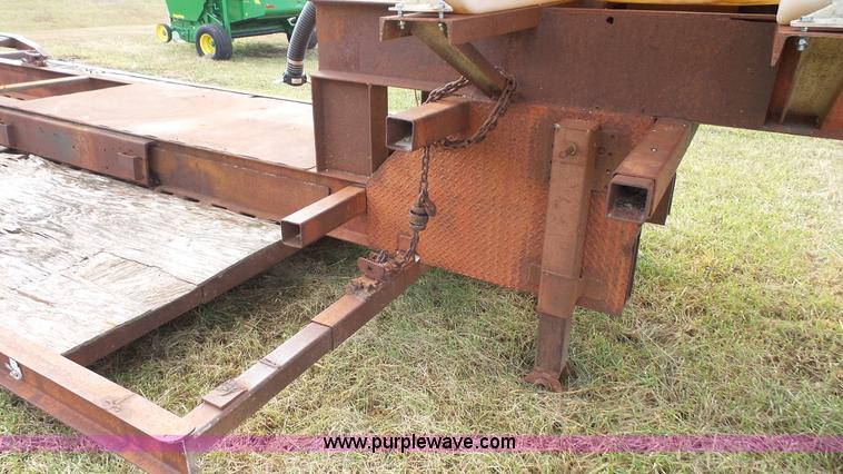 image for item J4602 1979 shop built sprayer trailer