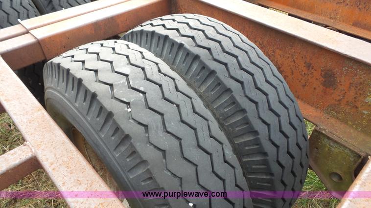 image for item J4602 1979 shop built sprayer trailer