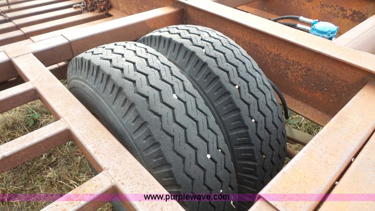 image for item J4602 1979 shop built sprayer trailer