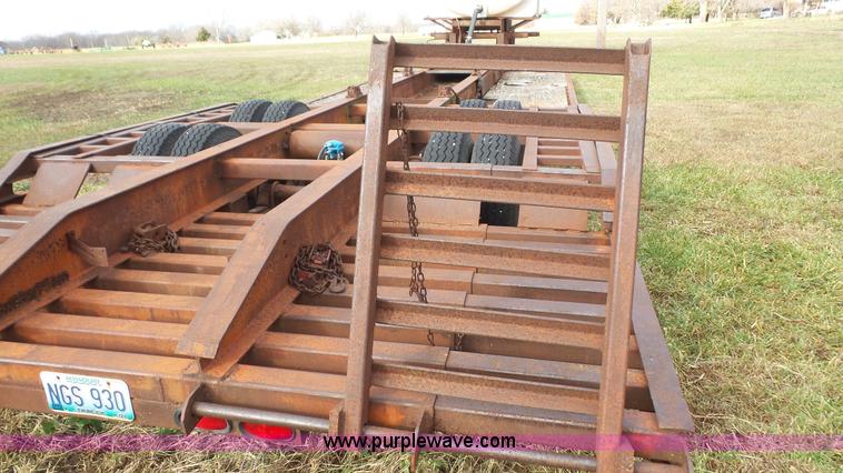 image for item J4602 1979 shop built sprayer trailer