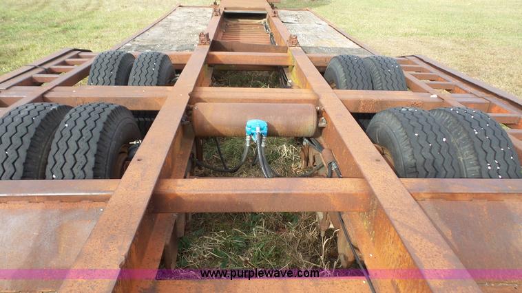 image for item J4602 1979 shop built sprayer trailer