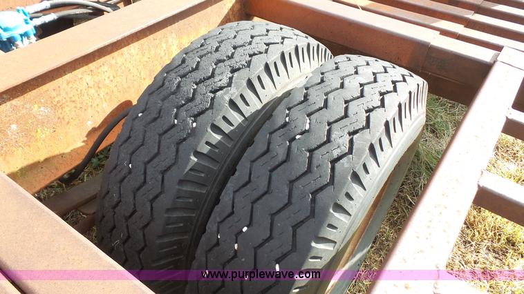 image for item J4602 1979 shop built sprayer trailer