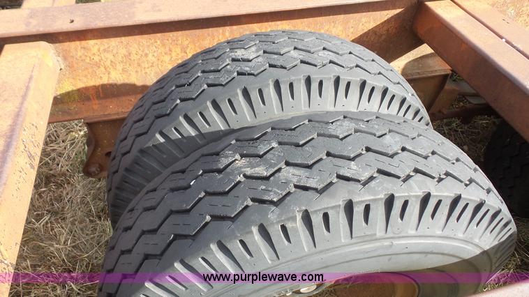 image for item J4602 1979 shop built sprayer trailer