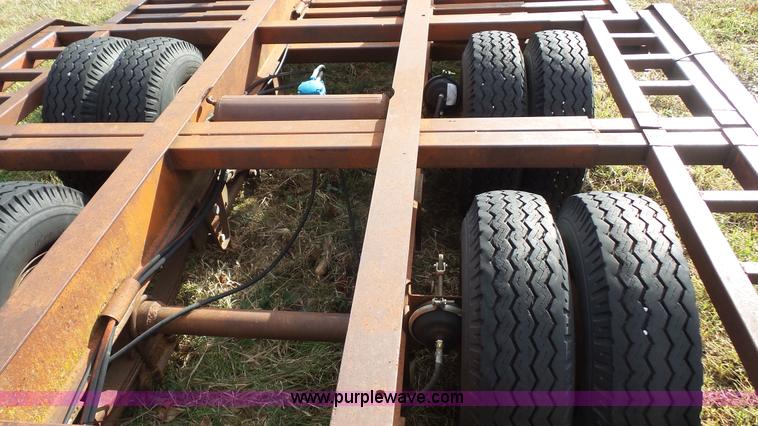 image for item J4602 1979 shop built sprayer trailer