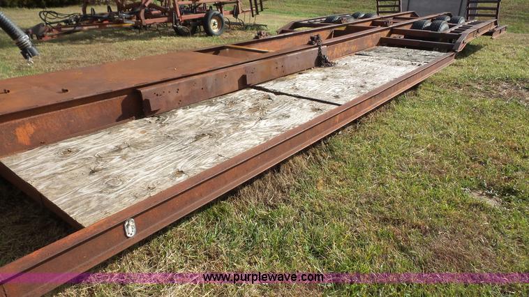 image for item J4602 1979 shop built sprayer trailer