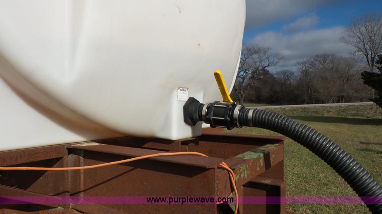 image for item J4602 1979 shop built sprayer trailer