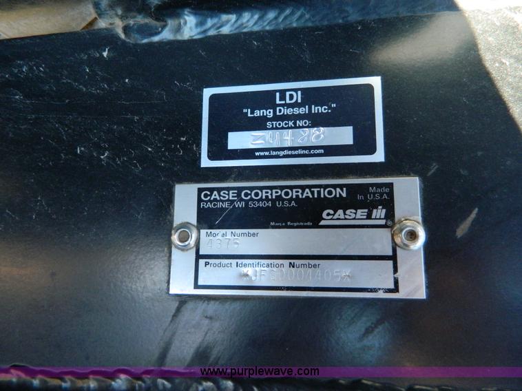 image for item J5156 2001 Case IH FLX 4375 self-propelled applicator