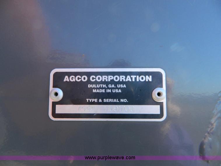 image for item J5162 2009 Hesston 7444 large square baler