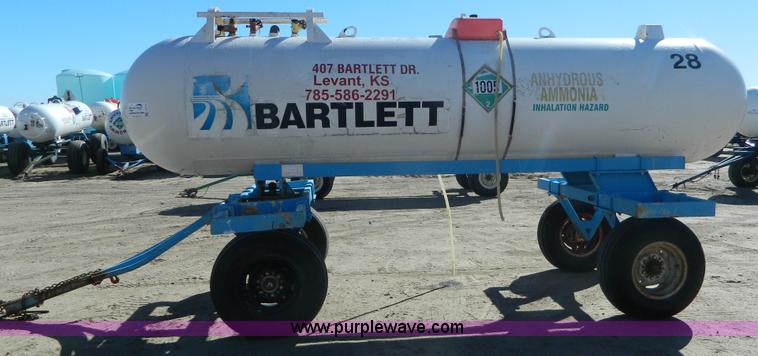 image for item J5173 Anhydrous ammonia nurse tank