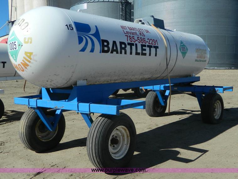 image for item J5190 Delumn Shamrock anhydrous ammonia nurse tank