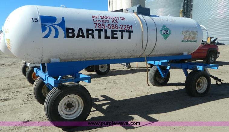 image for item J5190 Delumn Shamrock anhydrous ammonia nurse tank