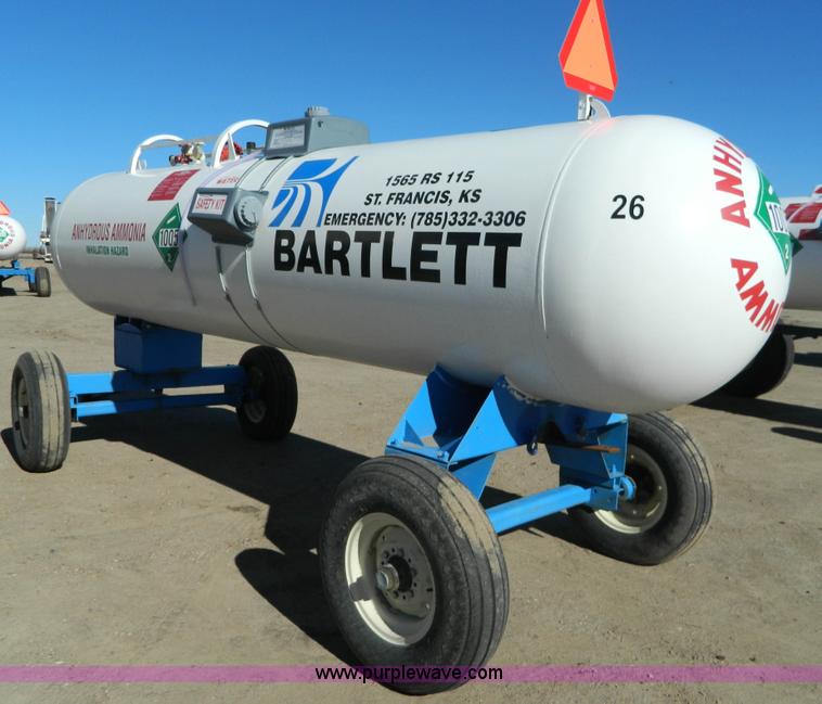 image for item J5212 Anhydrous ammonia nurse tank