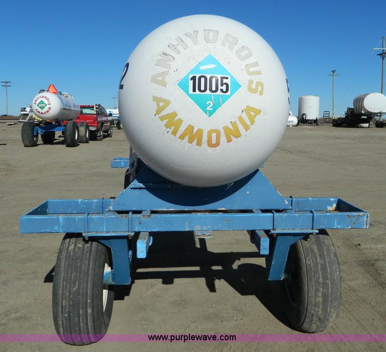 image for item J5219 Hamby anhydrous ammonia nurse tank trailer