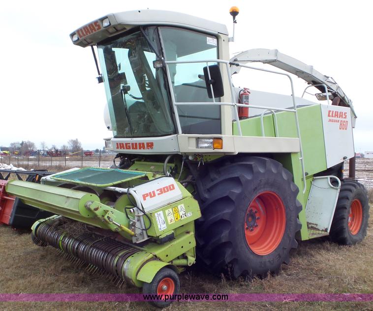 image for item J8409 2000 Claas Jaguar 860 forage harvester