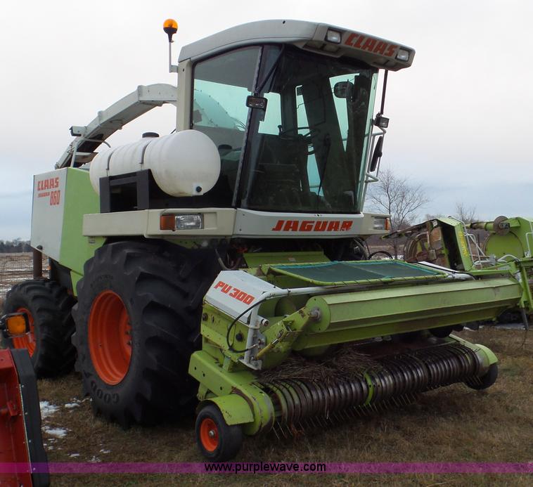 image for item J8409 2000 Claas Jaguar 860 forage harvester