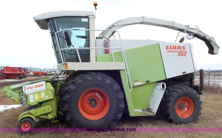 image for item J8409 2000 Claas Jaguar 860 forage harvester
