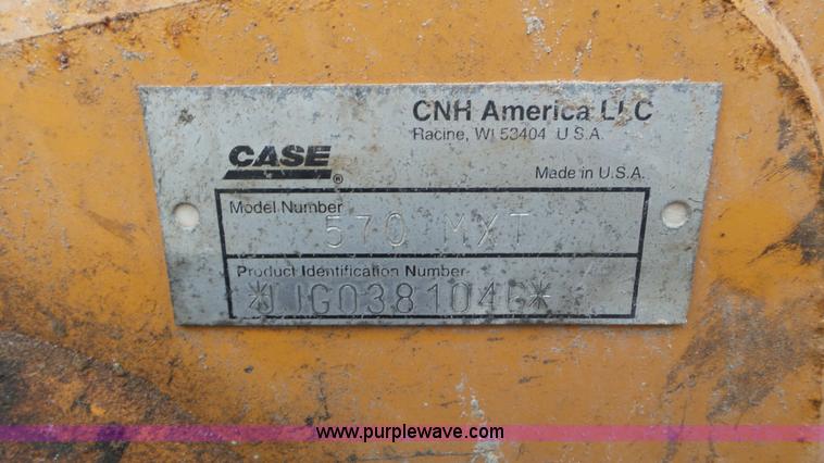 image for item J8428 2008 Case 570 MXT landscape tractor