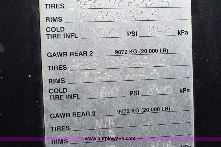 image for item K4993 2009 Neville sprayer trailer